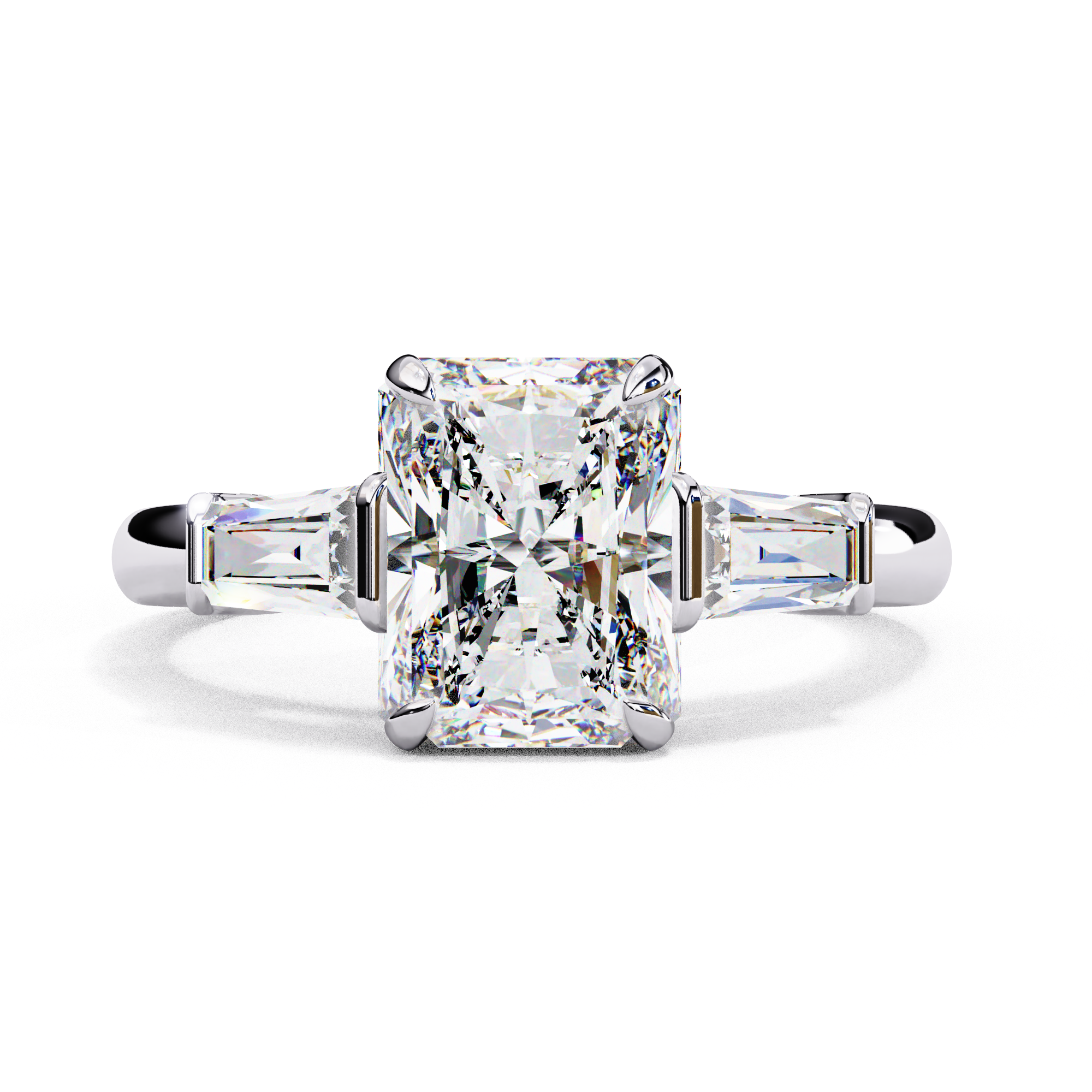 Opulent Radiant Cut Solitaire Ring